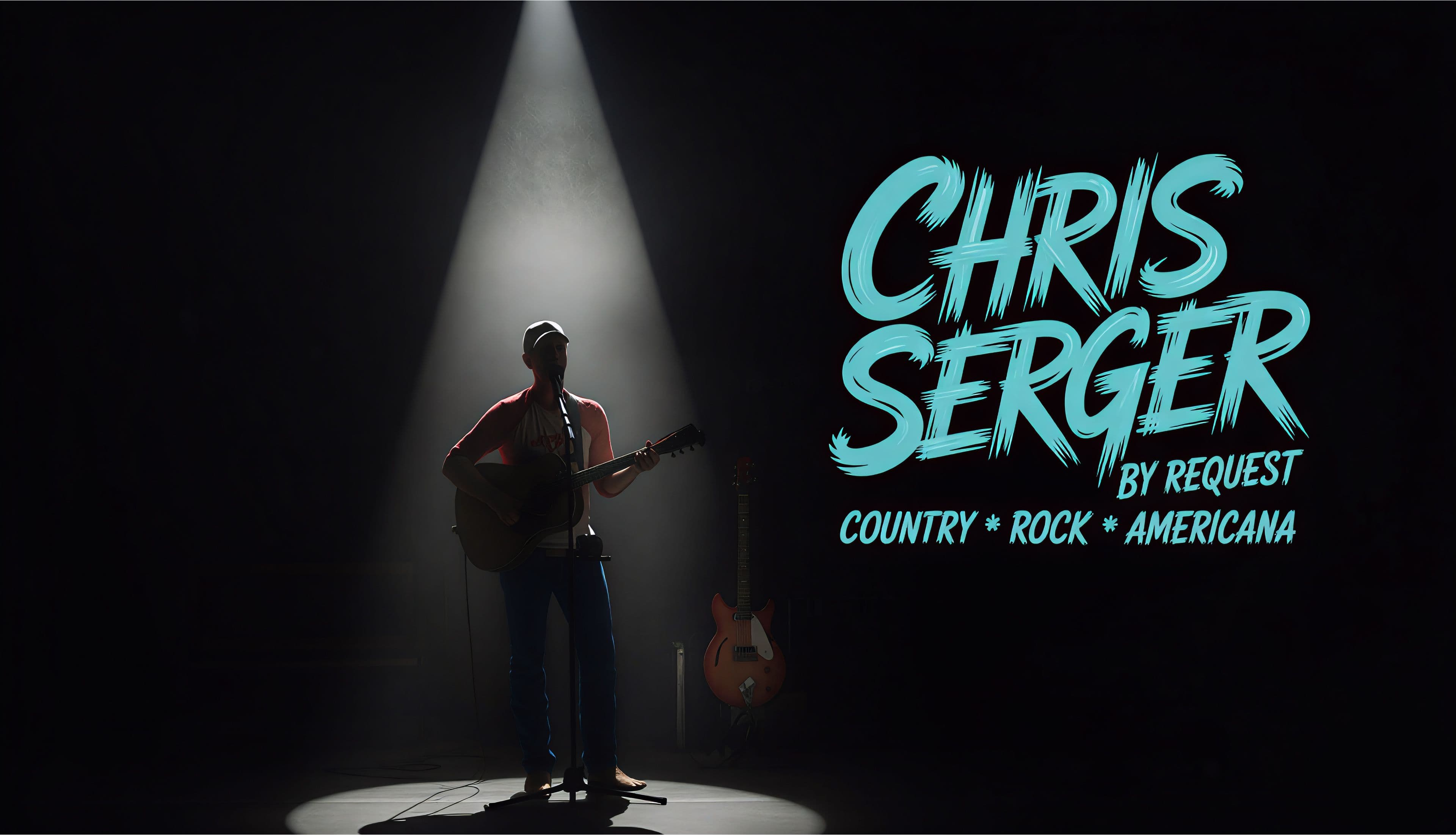 Chris Serger performing live